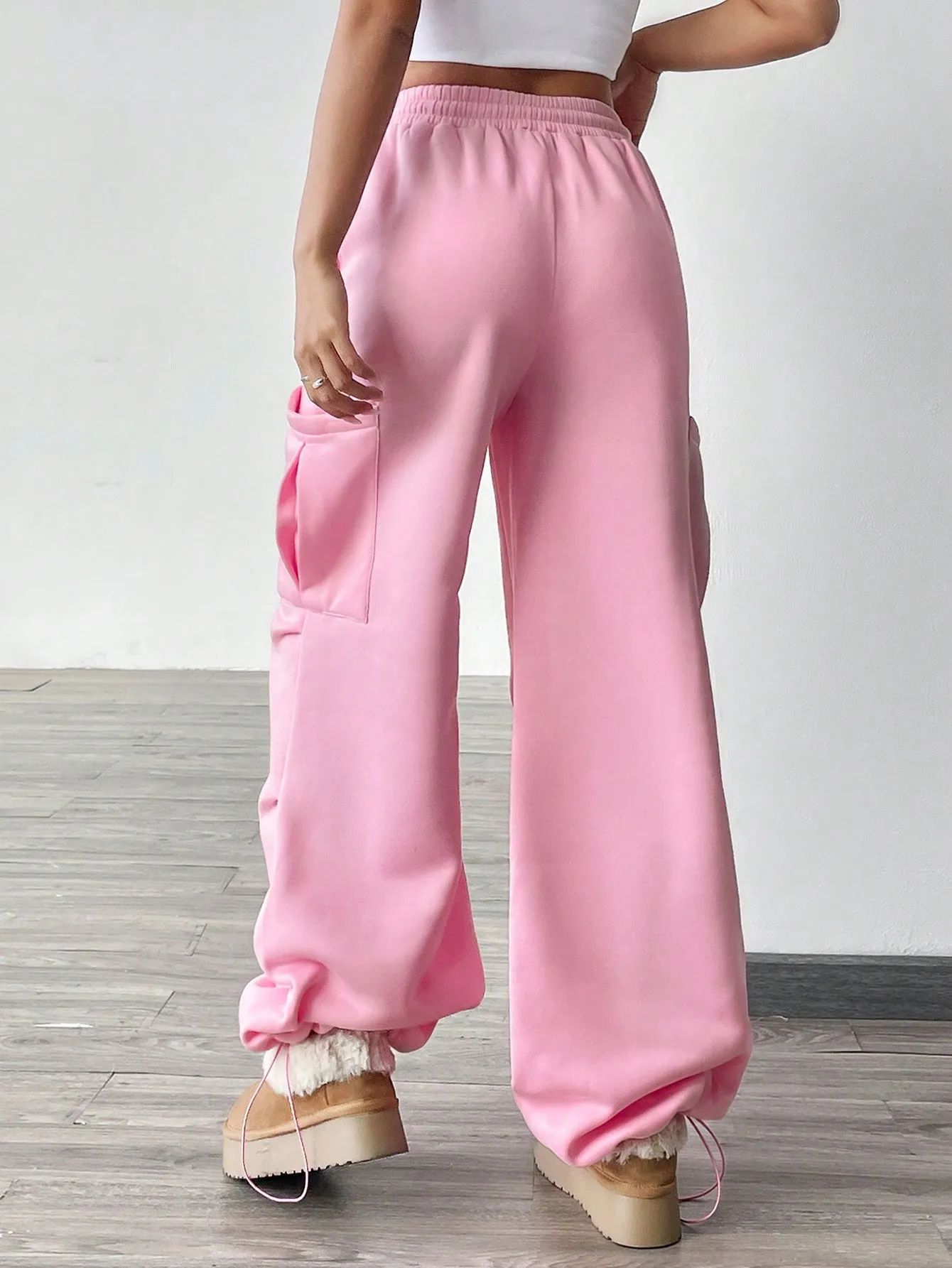 Pantalones de Fitness Sueltos Cherry Vibes en