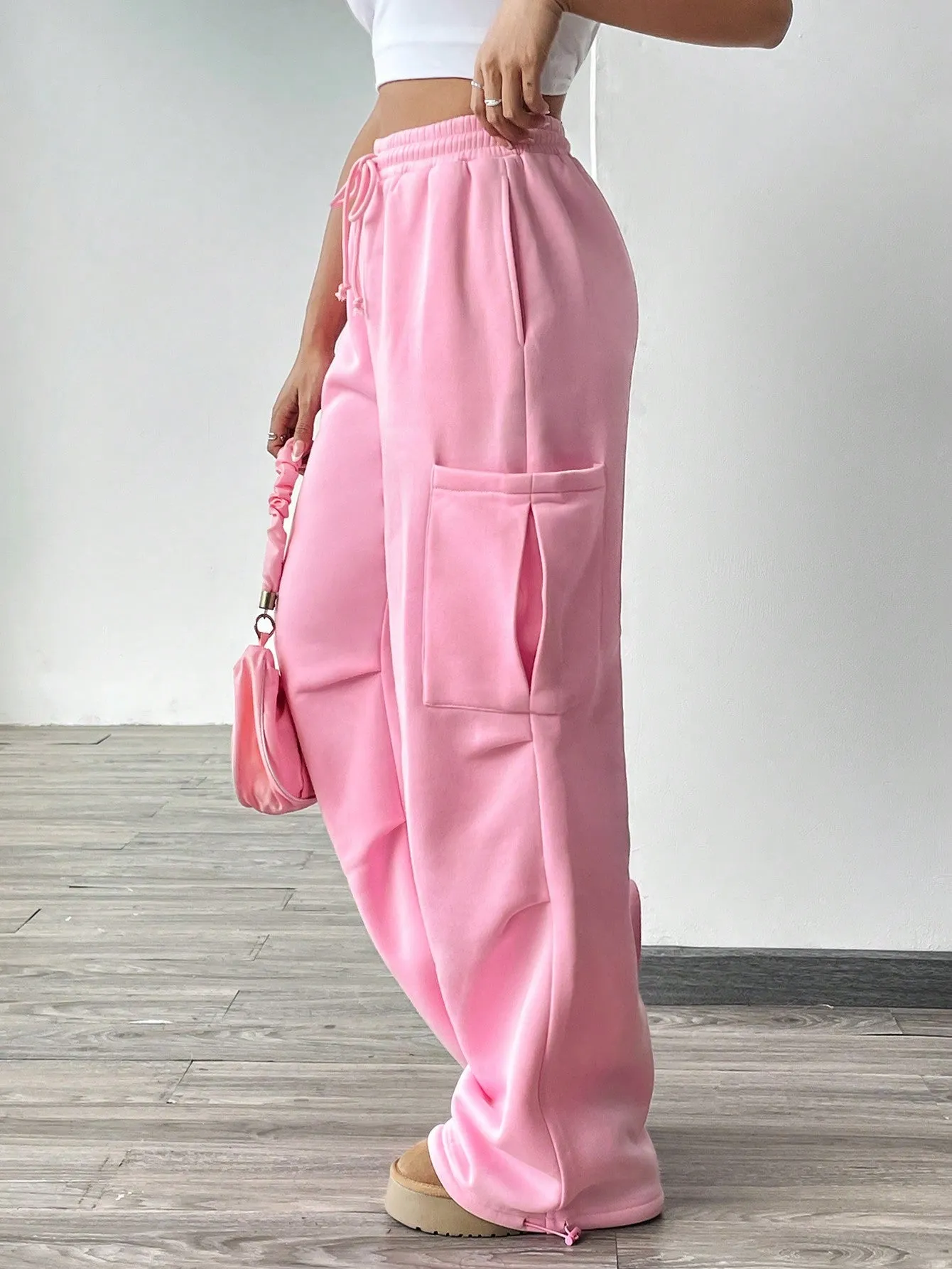 Pantalones de Fitness Sueltos Cherry Vibes en