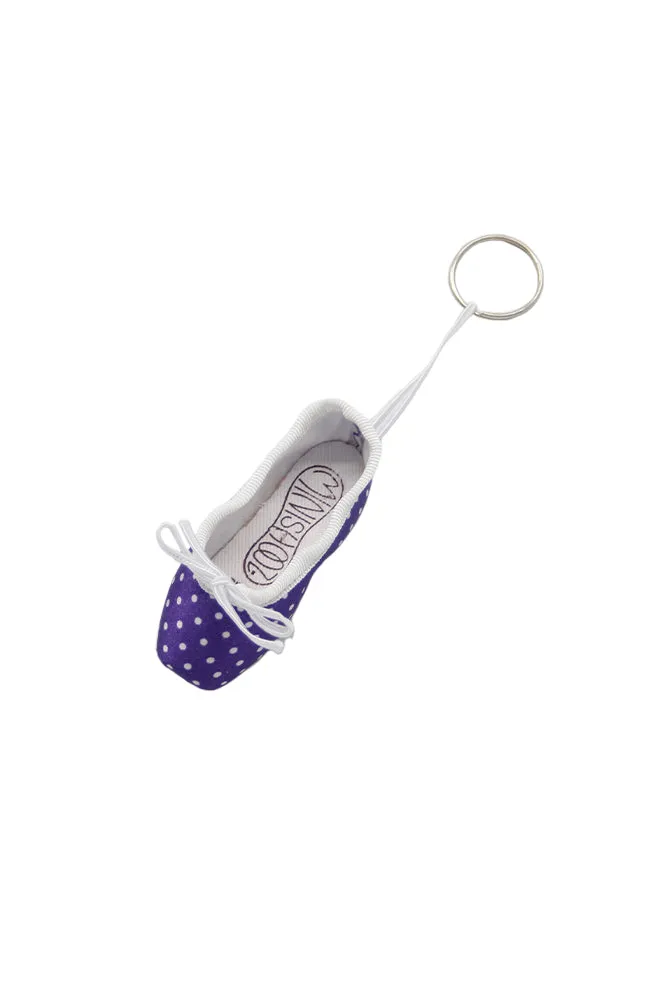 Patterned Mini Pointe Shoe