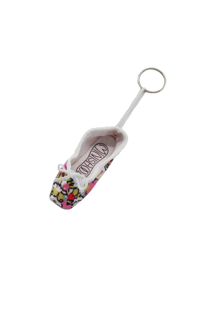Patterned Mini Pointe Shoe