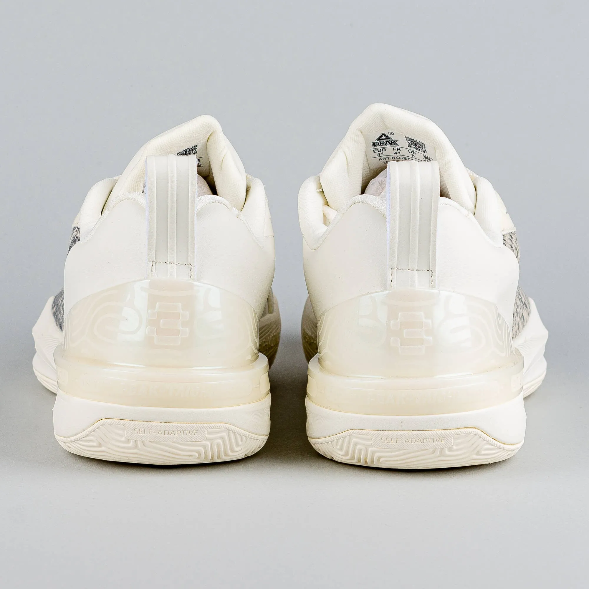 Peak Basketball Shoes Big Triangle 3.0 Forever Taichi Super P-Motive P-Soon Grey/Off White