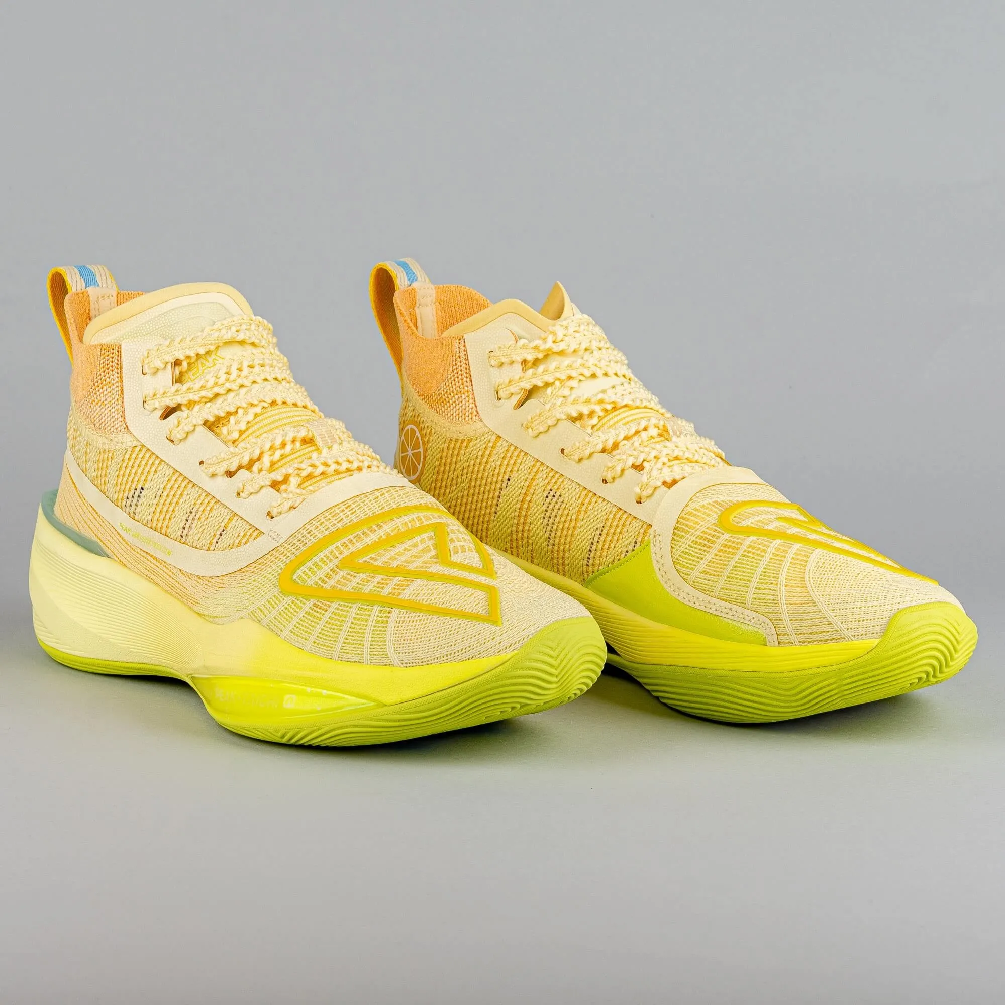 Peak Basketball Shoes Big Triangle 3.0 - Surging Technology Taichi Ultralight P-Soon Fog Yellow