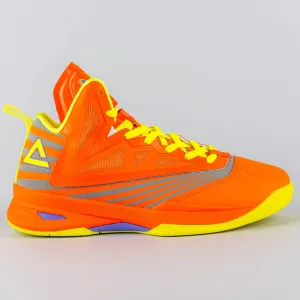 Peak Basketball Shoes Soaring II-7 3M Reflective Orange/Fluorescent Yellow