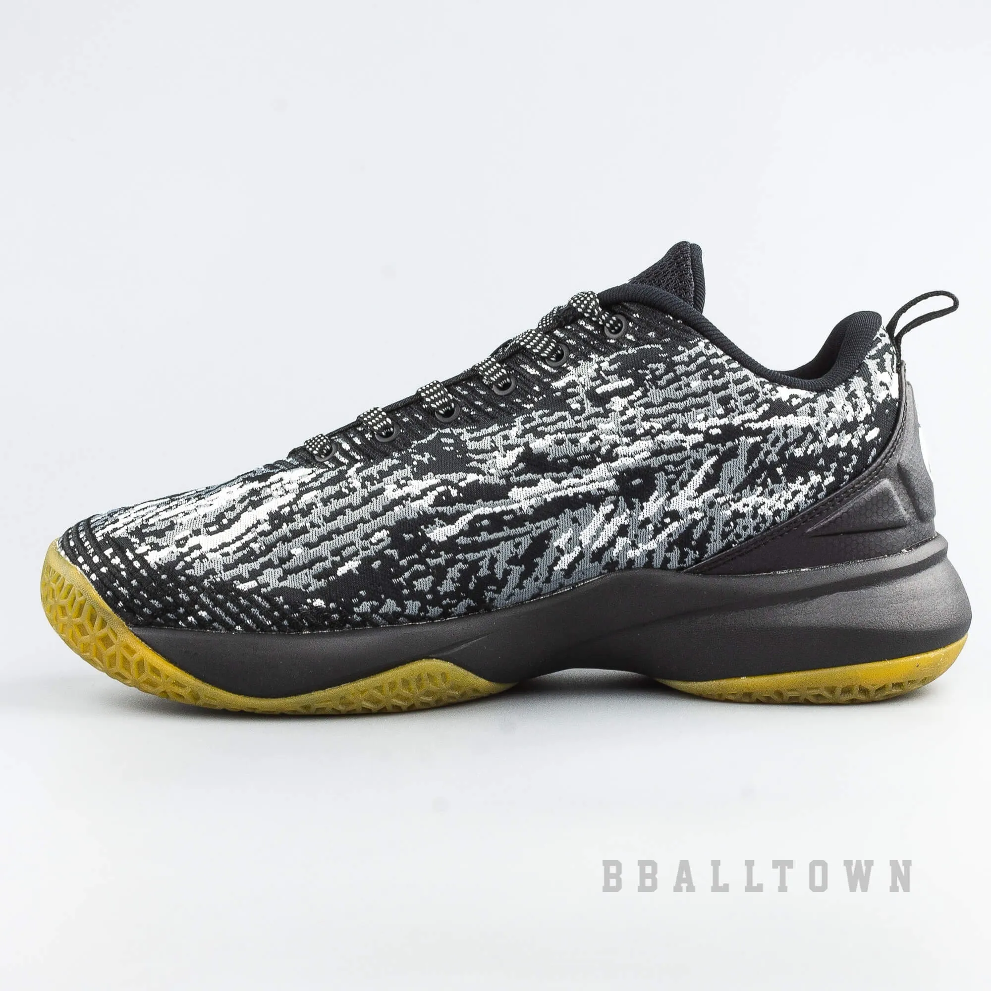 Peak Basketball Shoes Tony Parker Team Black/Silver Grey