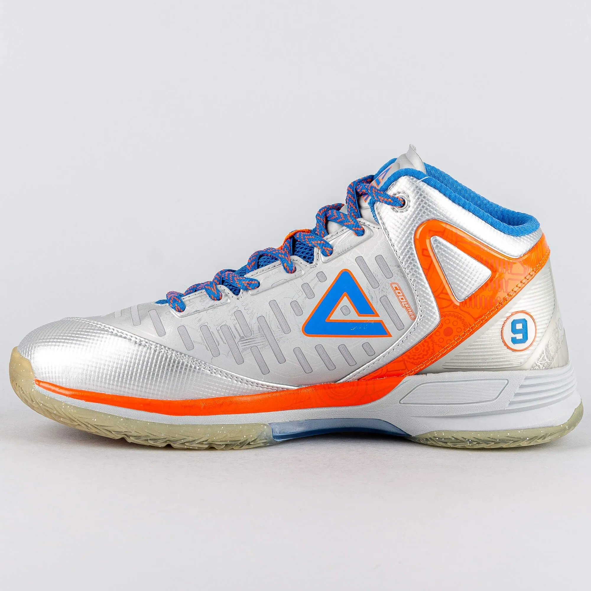Peak Basketball Shoes Tony Parker TP-9 II All-Star PE Silver/Orange