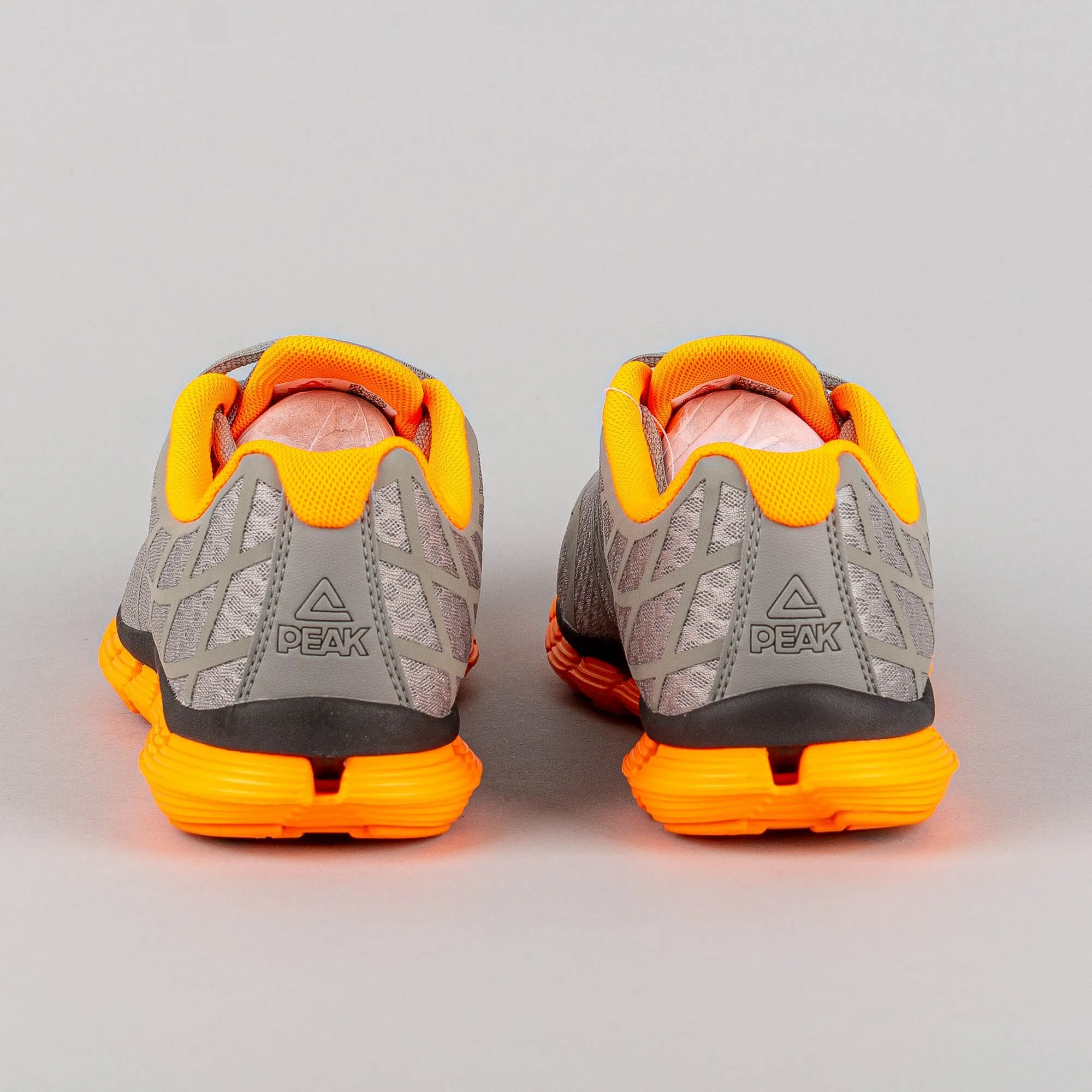 PEAK Running Shoes GT Grey/Fluorescense Orange