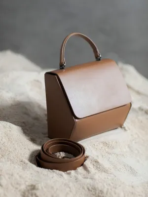 Perona   I   Bag - Cross Body Nia In Saddle Brown