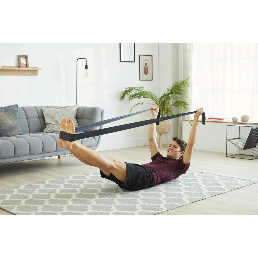 Pilates 4 kg Resistance Band - Black
