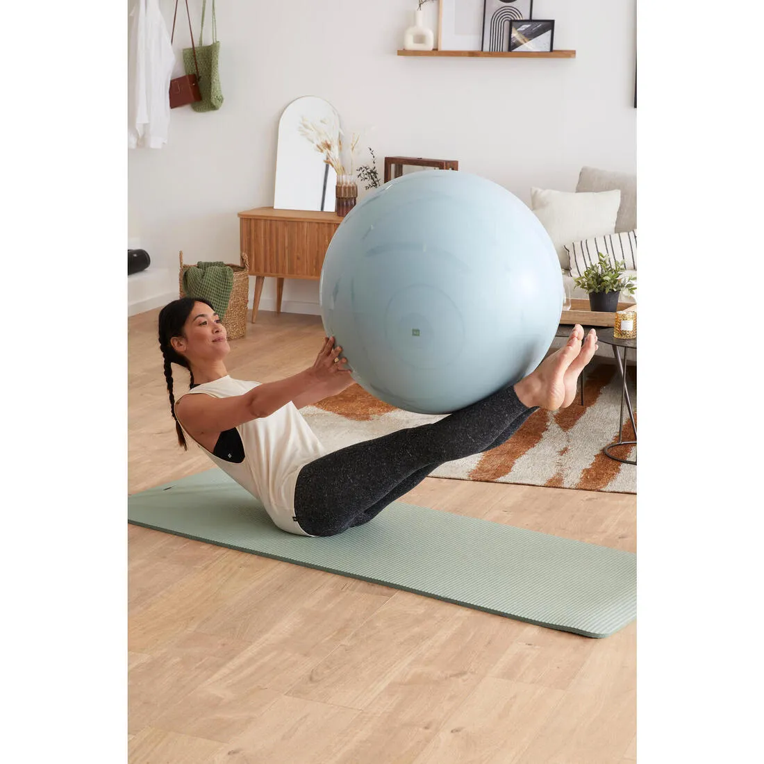 Pilates Floor Mat Comfort 500 - 170 cm x 58 cm x 15 mm