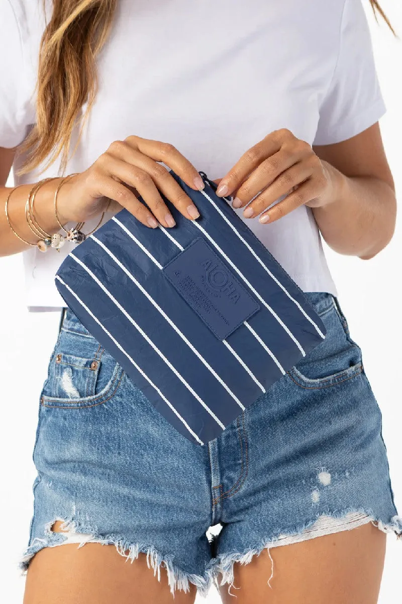 Pinstripe Small Pouch