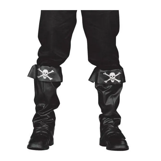 Pirate Boot Covers With Cross Bows