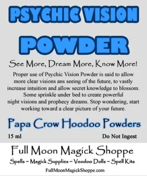 Psychic Vision Powder