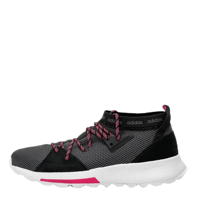 Quesa Shoes Core Black / Grey Five / Shock Pink