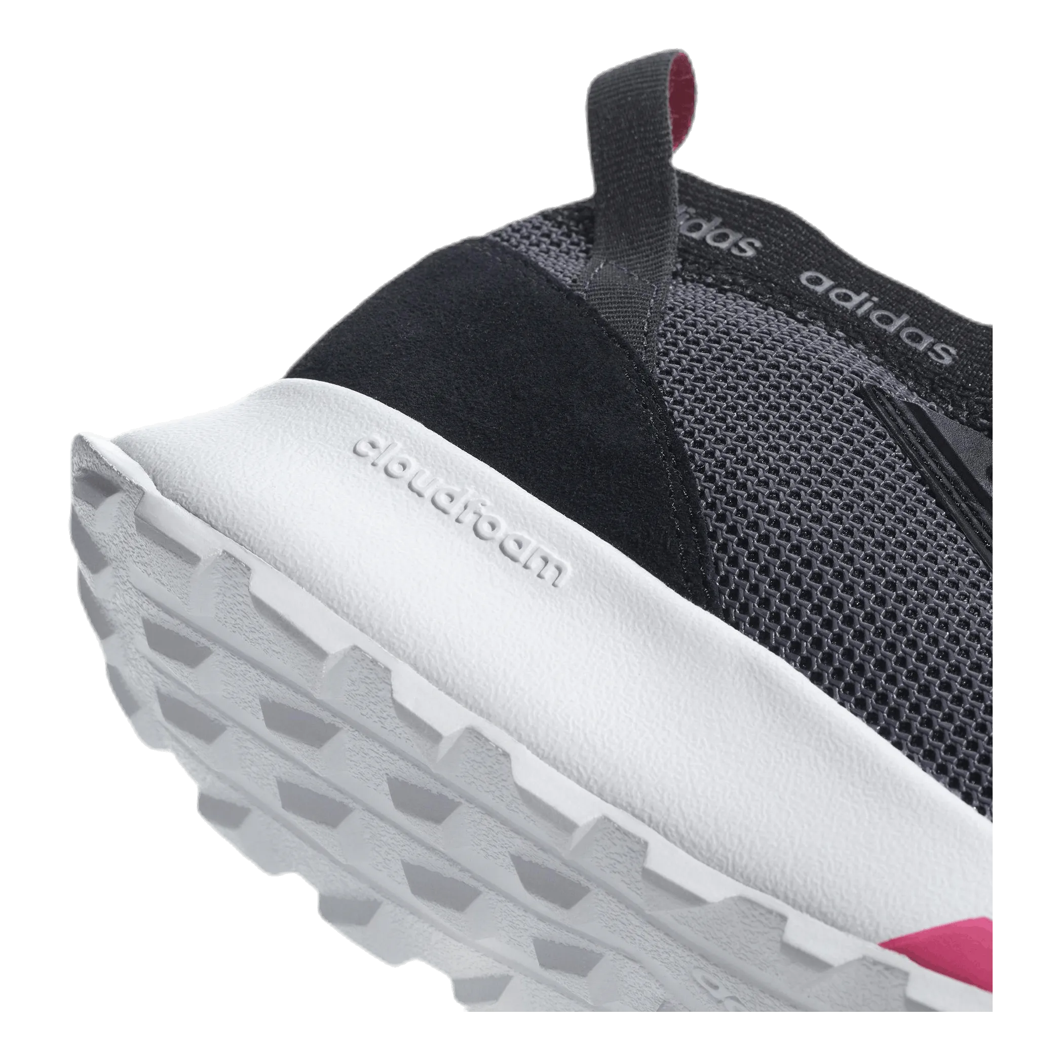 Quesa Shoes Core Black / Grey Five / Shock Pink