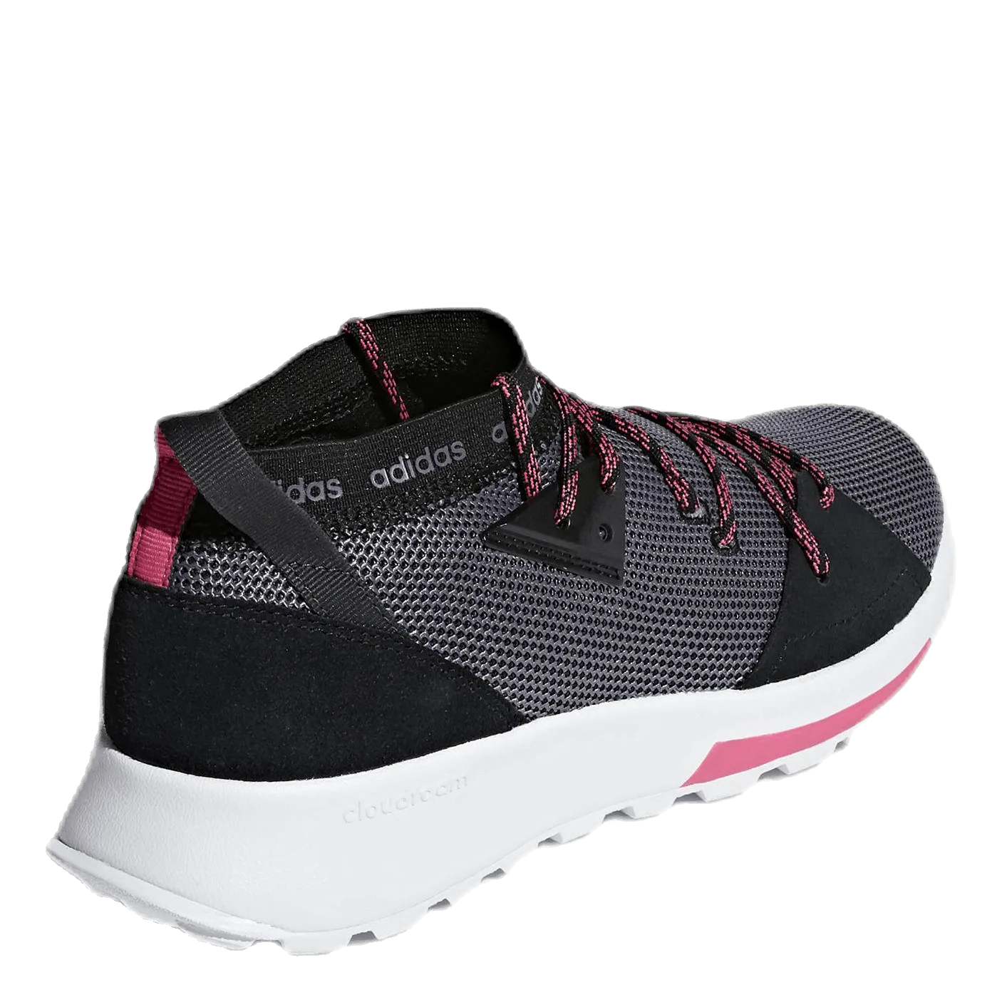 Quesa Shoes Core Black / Grey Five / Shock Pink