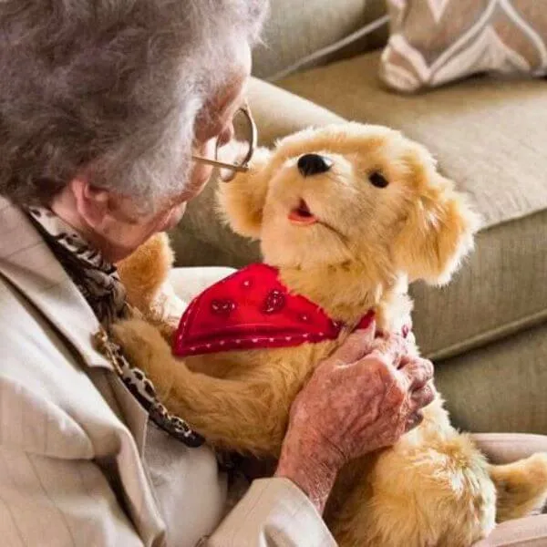 Realistic Dog Toy for Dementia