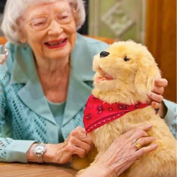 Realistic Dog Toy for Dementia