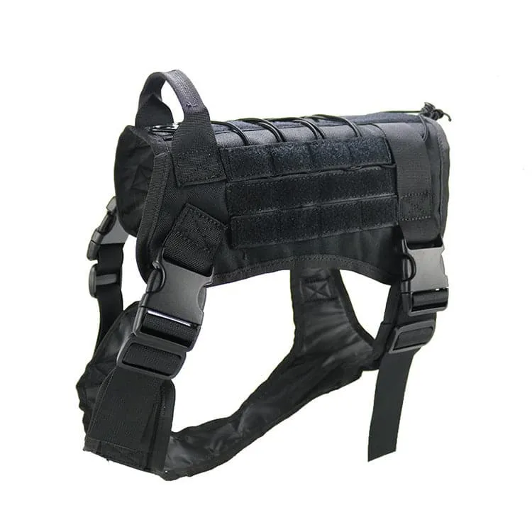 Recon GS2U 2.0 Tactical Dog MOLLE Laser Cut No Pull Harness
