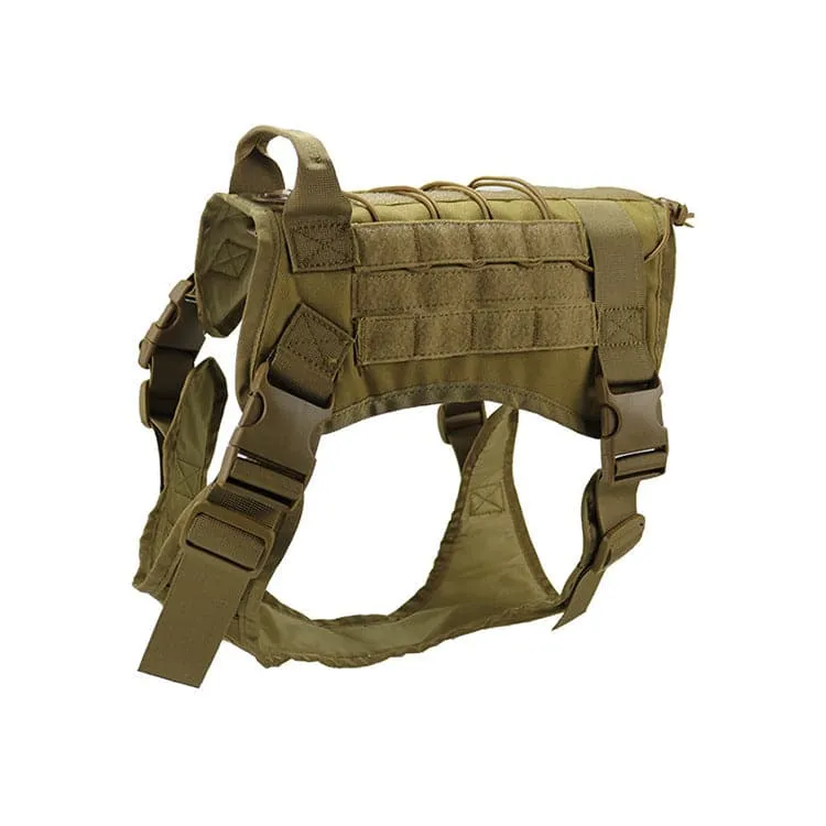Recon GS2U 2.0 Tactical Dog MOLLE Laser Cut No Pull Harness
