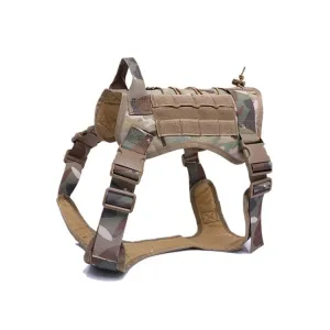 Recon GS2U 2.0 Tactical Dog MOLLE Laser Cut No Pull Harness