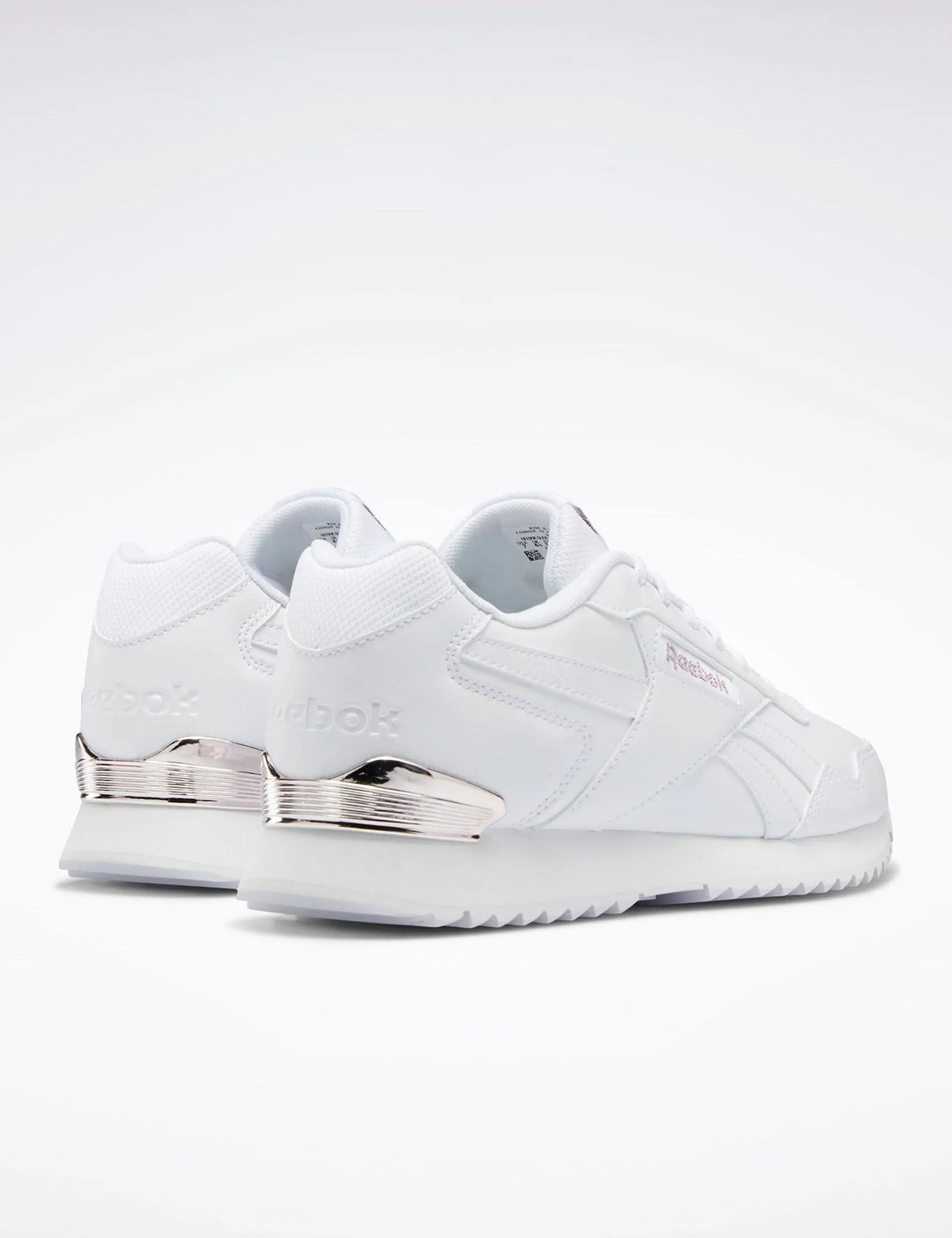 Reebok Glide Ripple Clip Shoes - Cloud White/Rose Gold