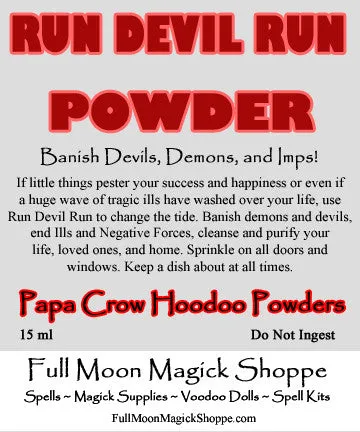 Run Devil Run Powder