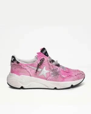 running sole canvas sneaker