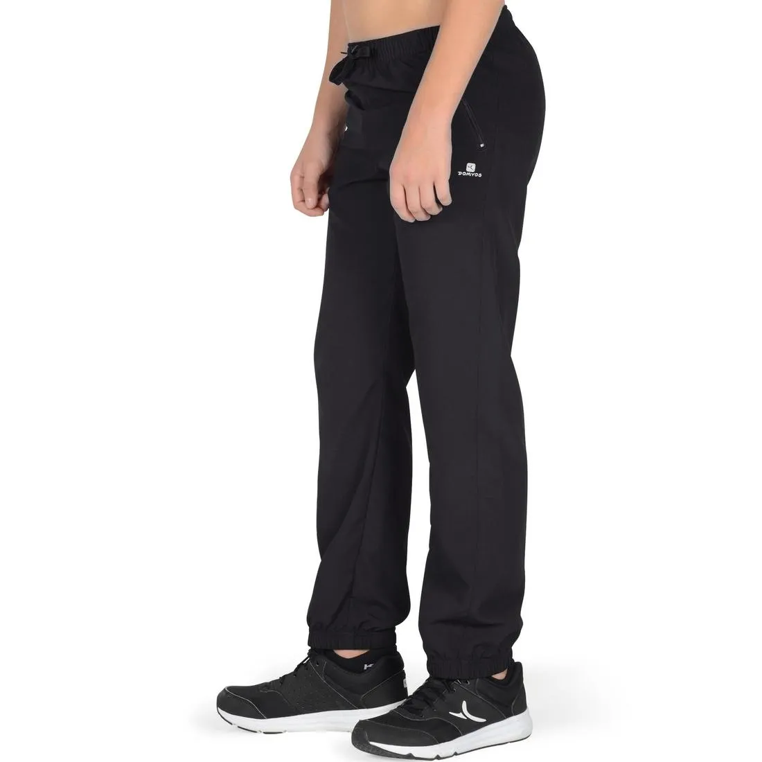 S500 Boys' Light Gym Bottoms - Black