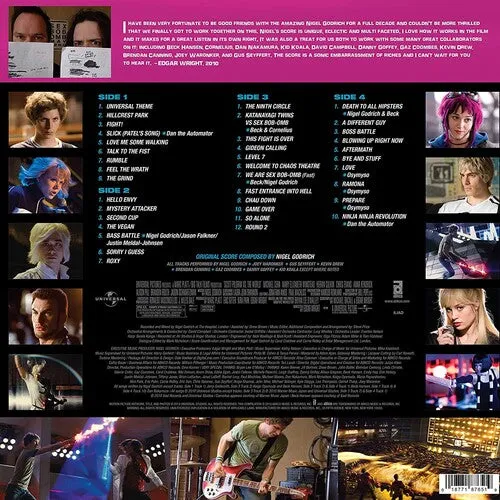 Scott Pilgrim - Scott Pilgrim vs. the World (Original Score) (Ltd. Ed. 10th Anniversary, 2xLP, Teal/Blue Vinyl)