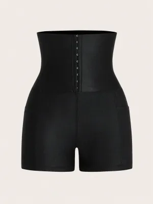 Shorts Biker de Cintura Corsé con Bolsillo  CR