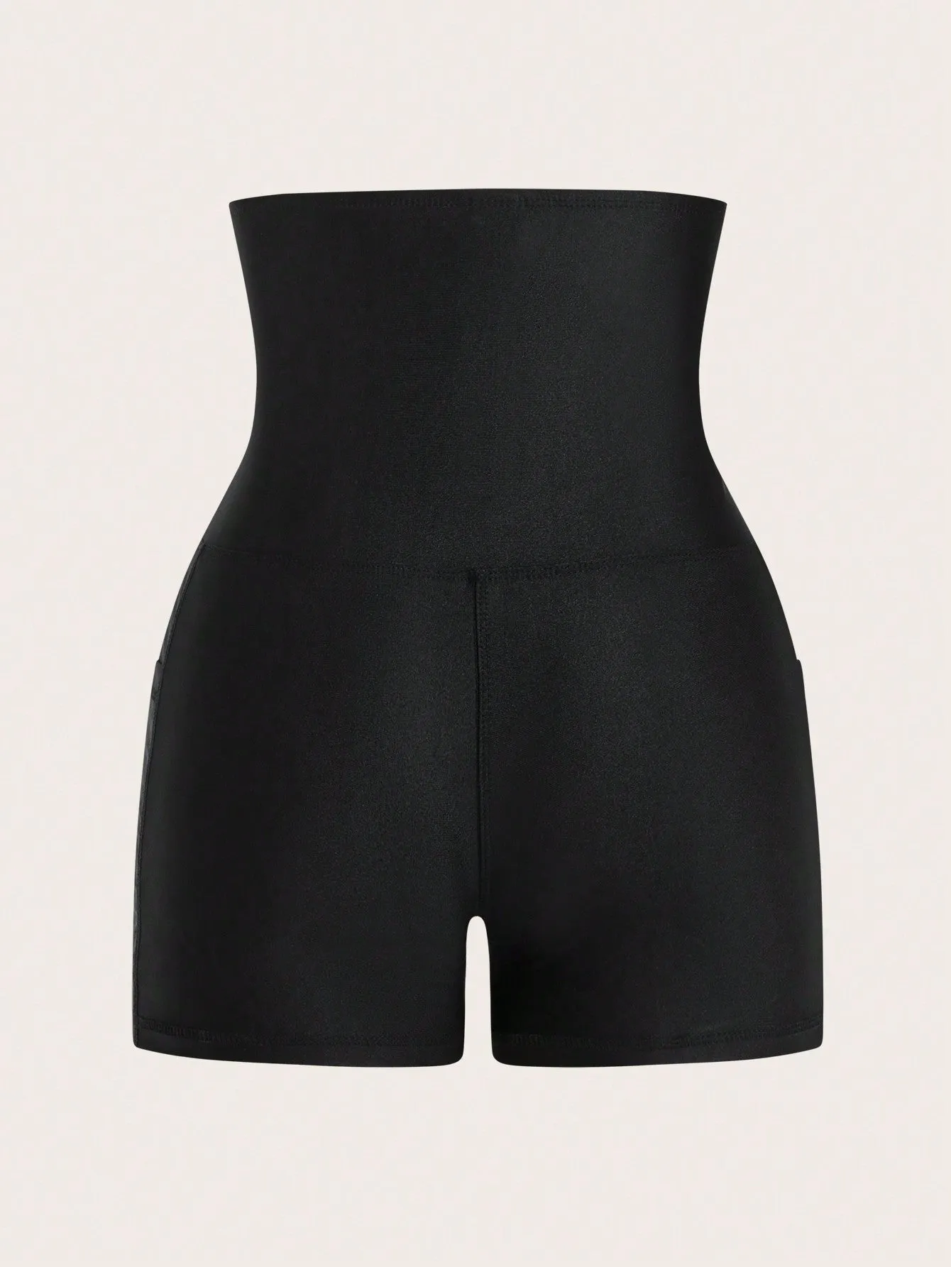 Shorts Biker de Cintura Corsé con Bolsillo  CR