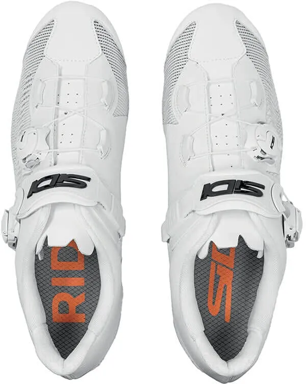 Sidi Genius 10 Knit Mens Cycling Shoes - White