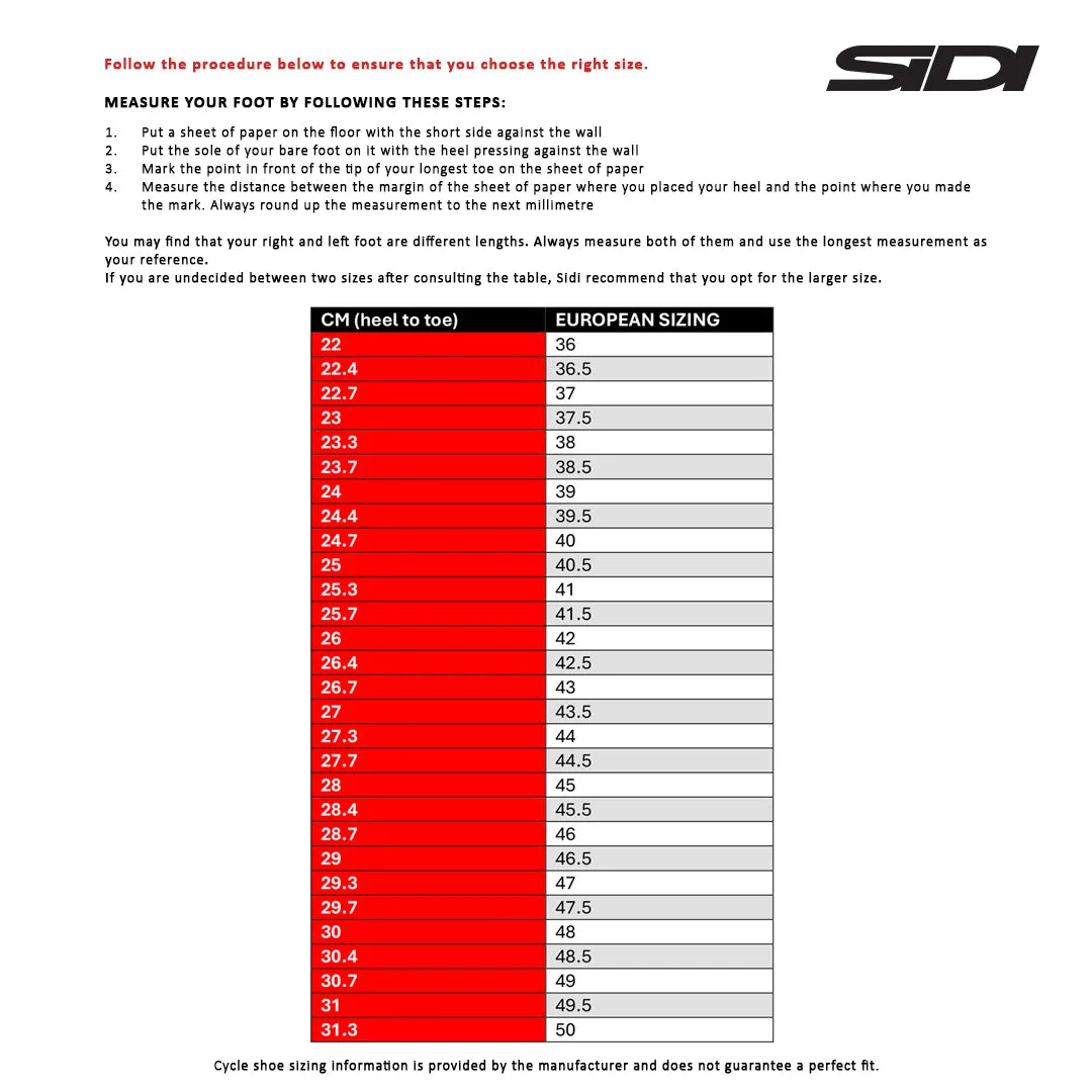 SIDI Shot 2S Road Shoes.
