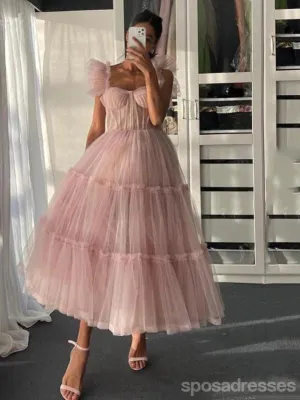 Simple Pink A-line Straps Cheap Long Prom Dresses Online,Dance Dresses,12577