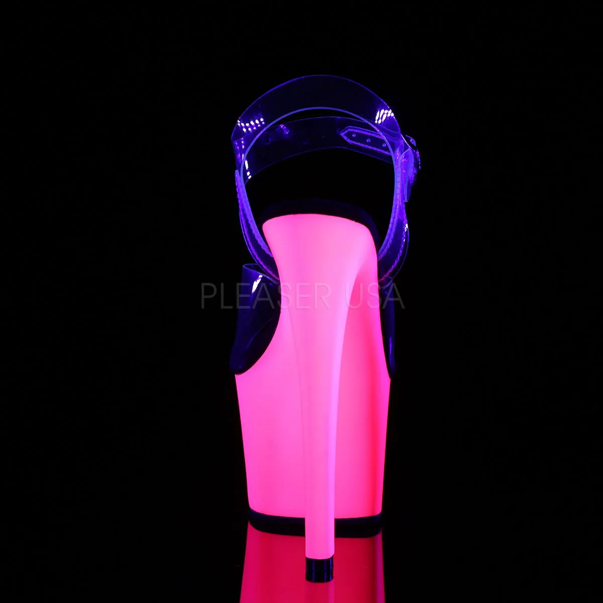 SKY-308UV  Clear/Neon Hot Pink