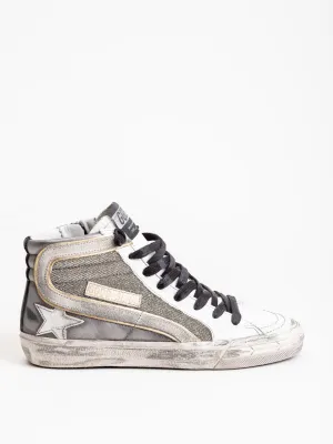 slide sneaker - gun metal