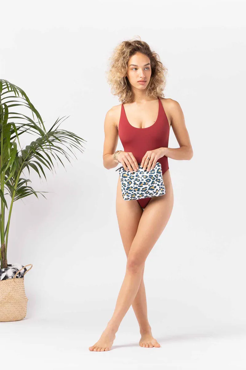 Snow Leopard Small Pouch