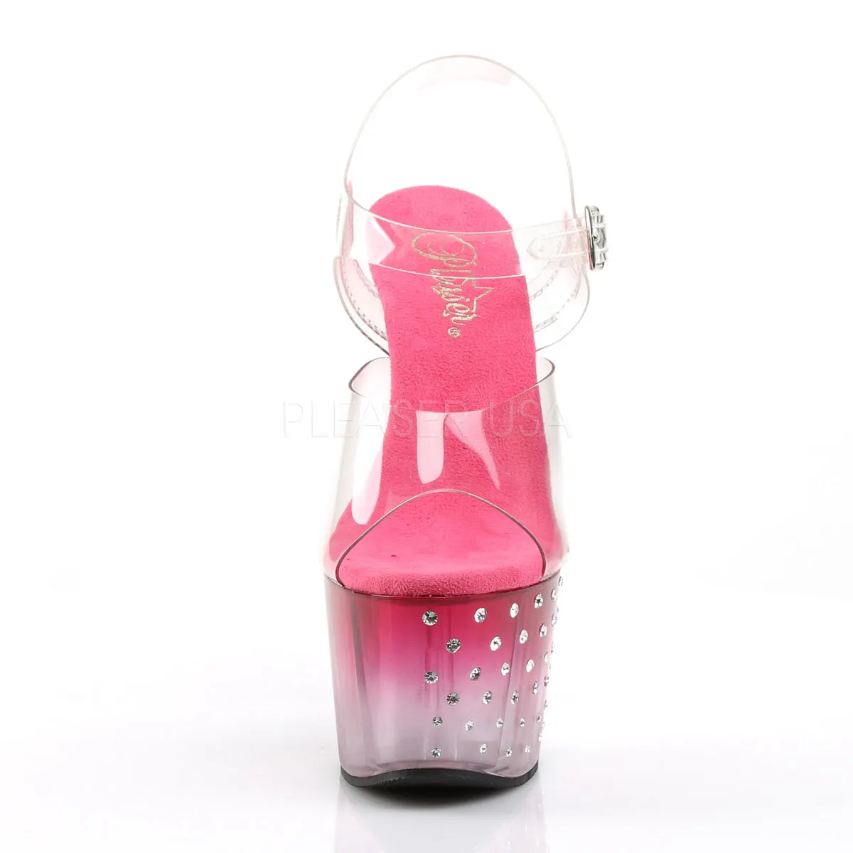 STARDUST-708T  Clear/Pink-Clear