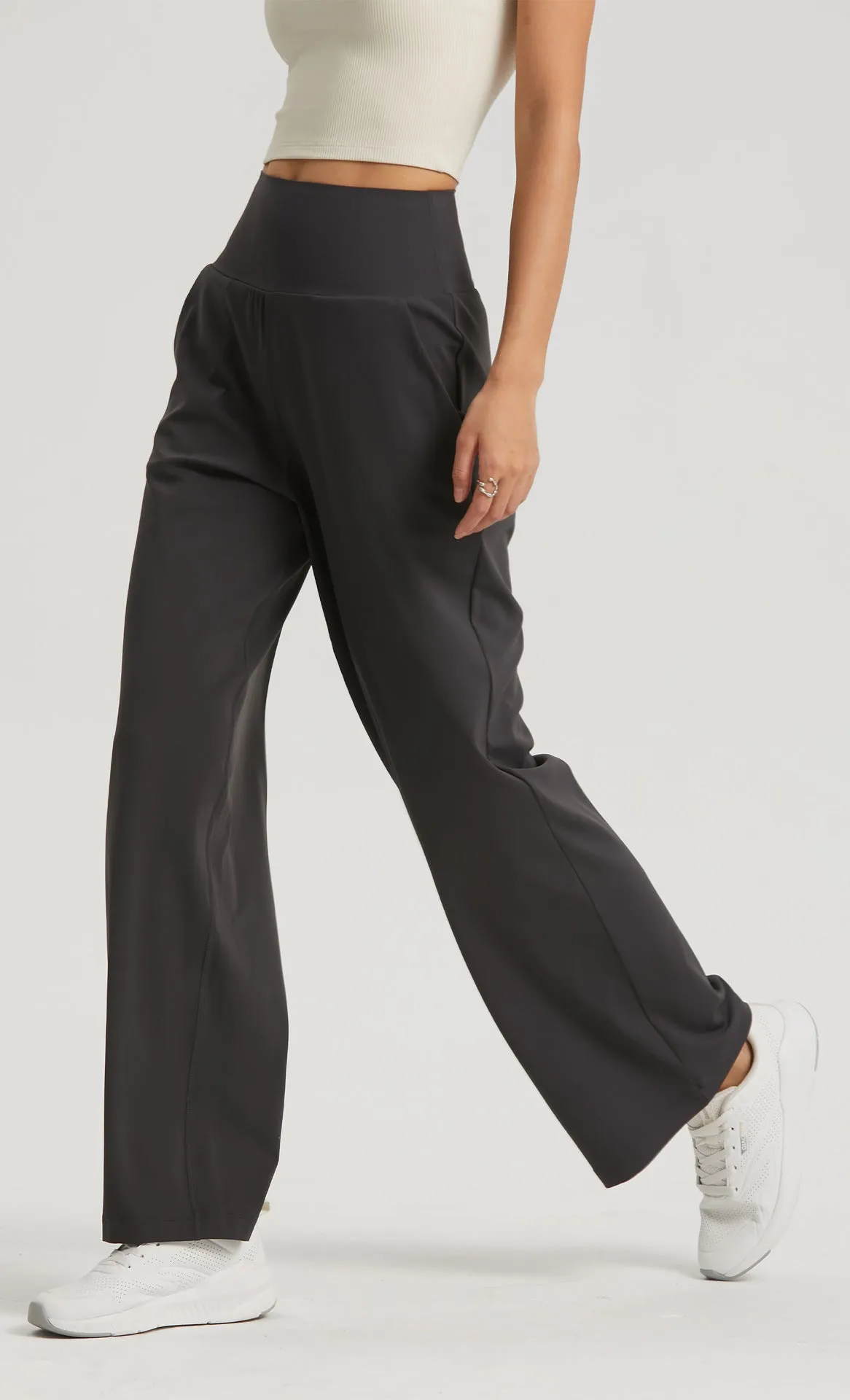 Straight-leg yoga pants-D115 | Inspanda