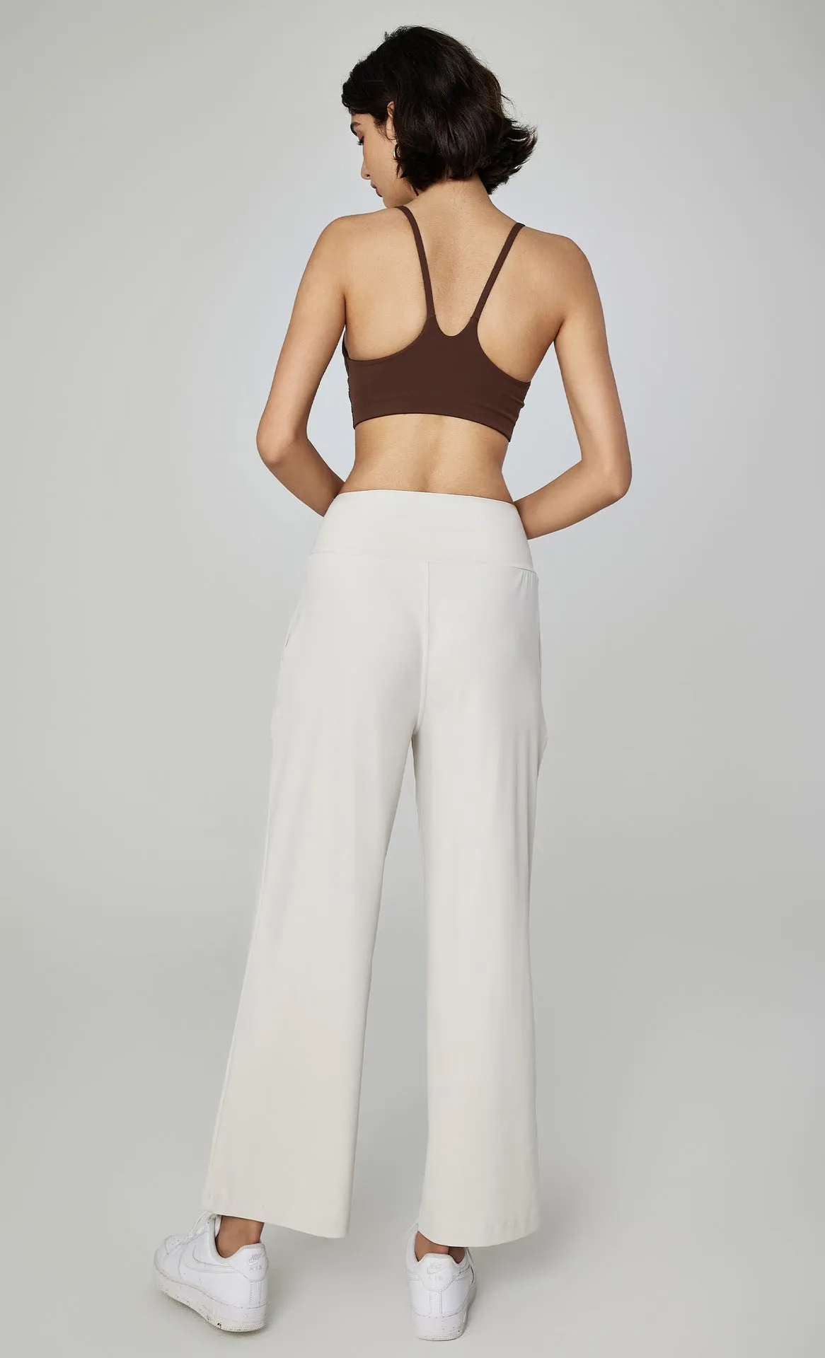 Straight-leg yoga pants-D115 | Inspanda