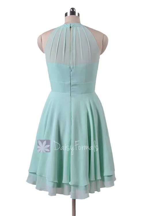 Stylish Dance Dress Short High Low Party Dress Chic Cocktail Dress (CST2225)