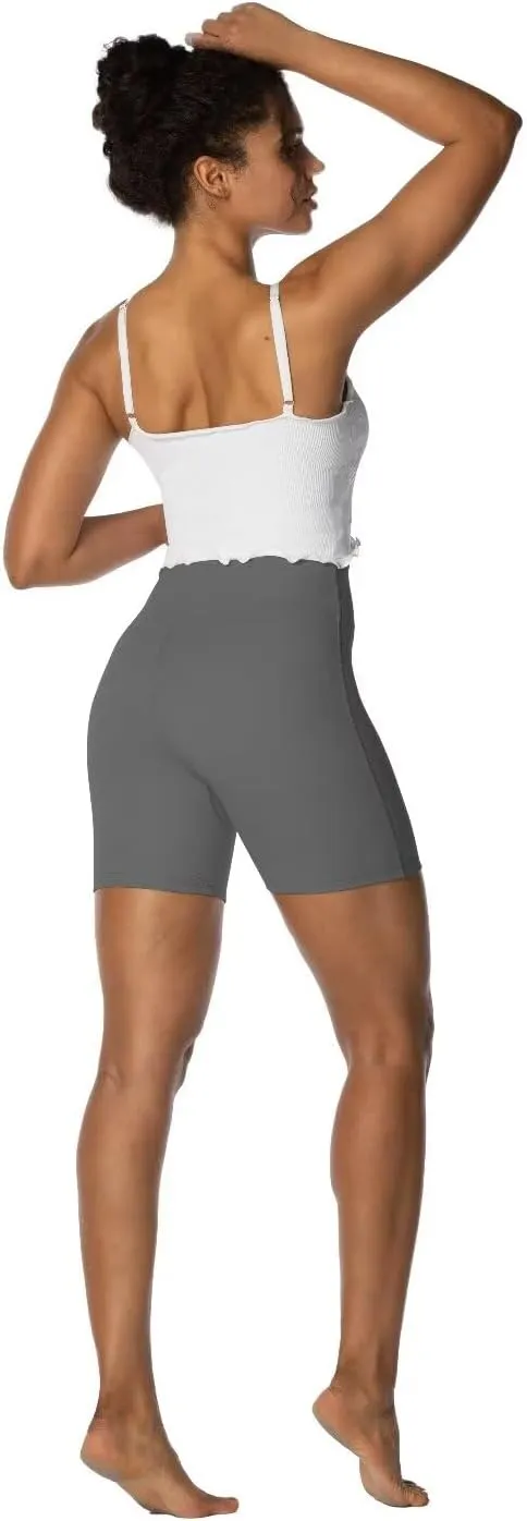 Sunzel No Front Seam Biker Shorts for Women with Pockets, Yoga Workout Gym Bike Shorts