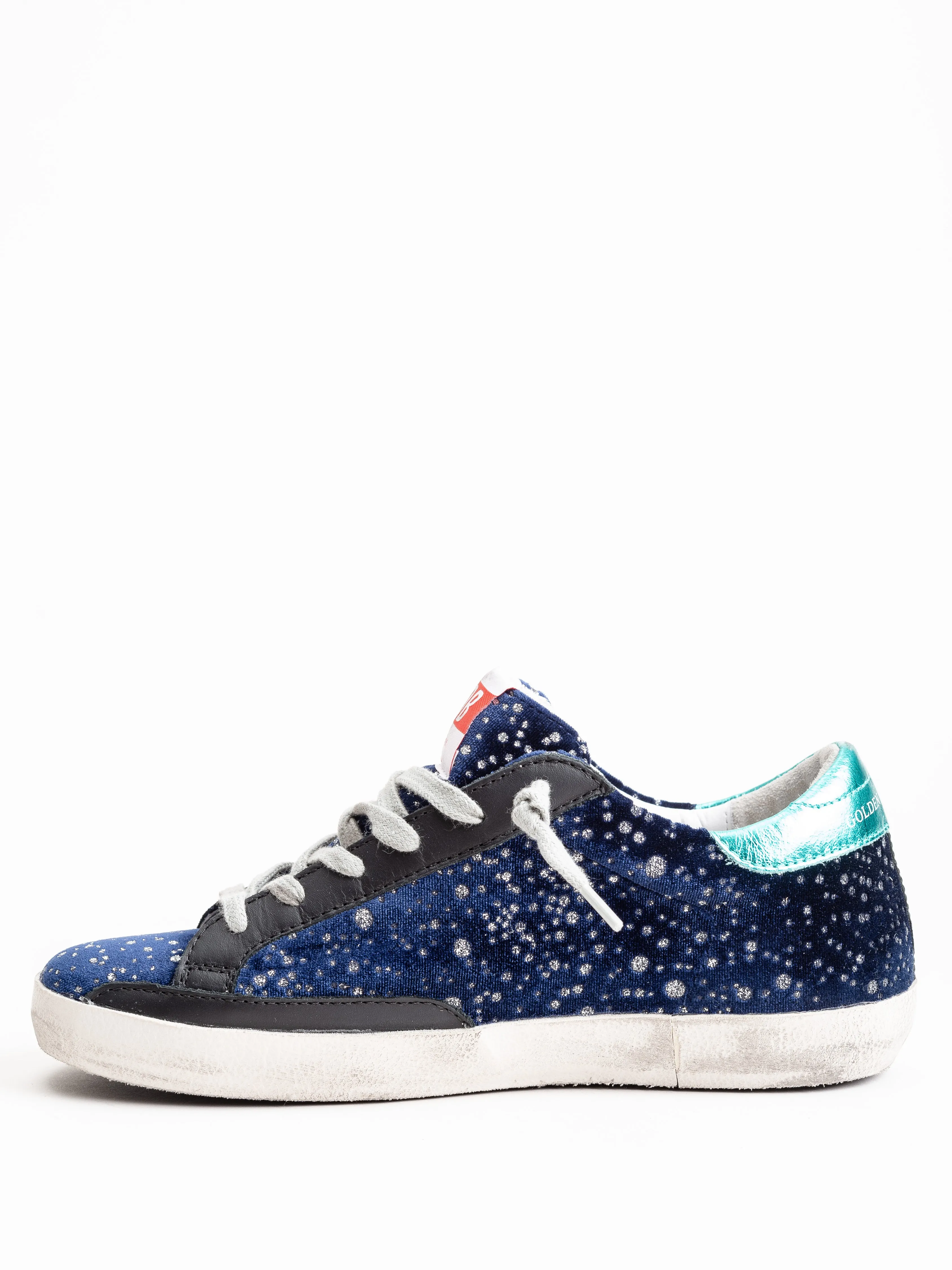 superstar velvet glitter rain sneaker