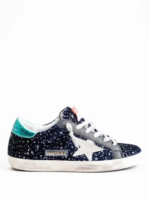 superstar velvet glitter rain sneaker