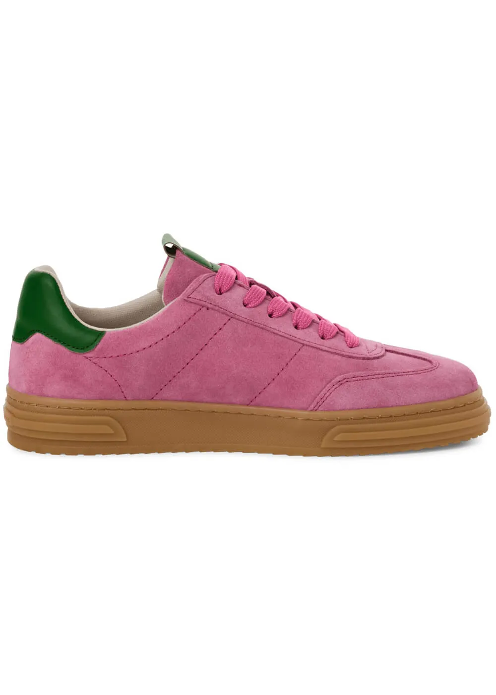 Tamaris Brenna Leren 70's Sneakers Pink