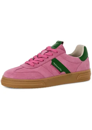 Tamaris Brenna Leren 70's Sneakers Pink