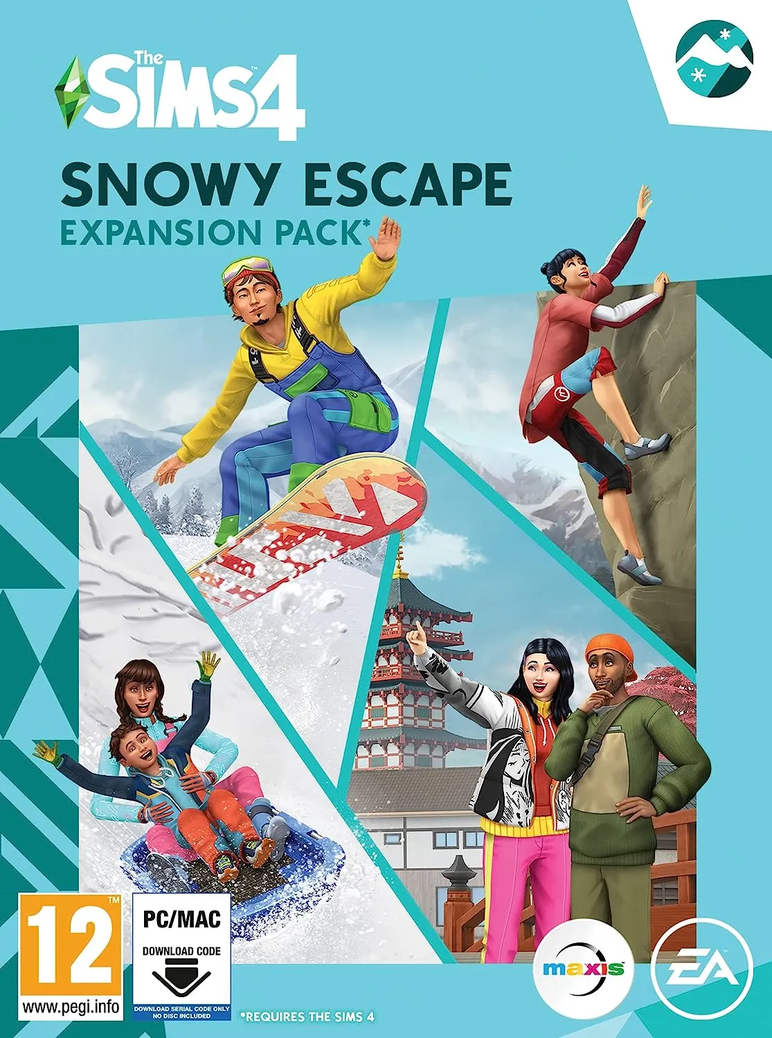 The Sims 4 Snowy Escape Expansion Pack (PC)