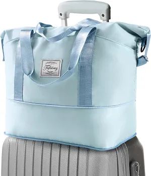 Travel Duffel Bag - Large Shoulder Weekender Overnight Bag