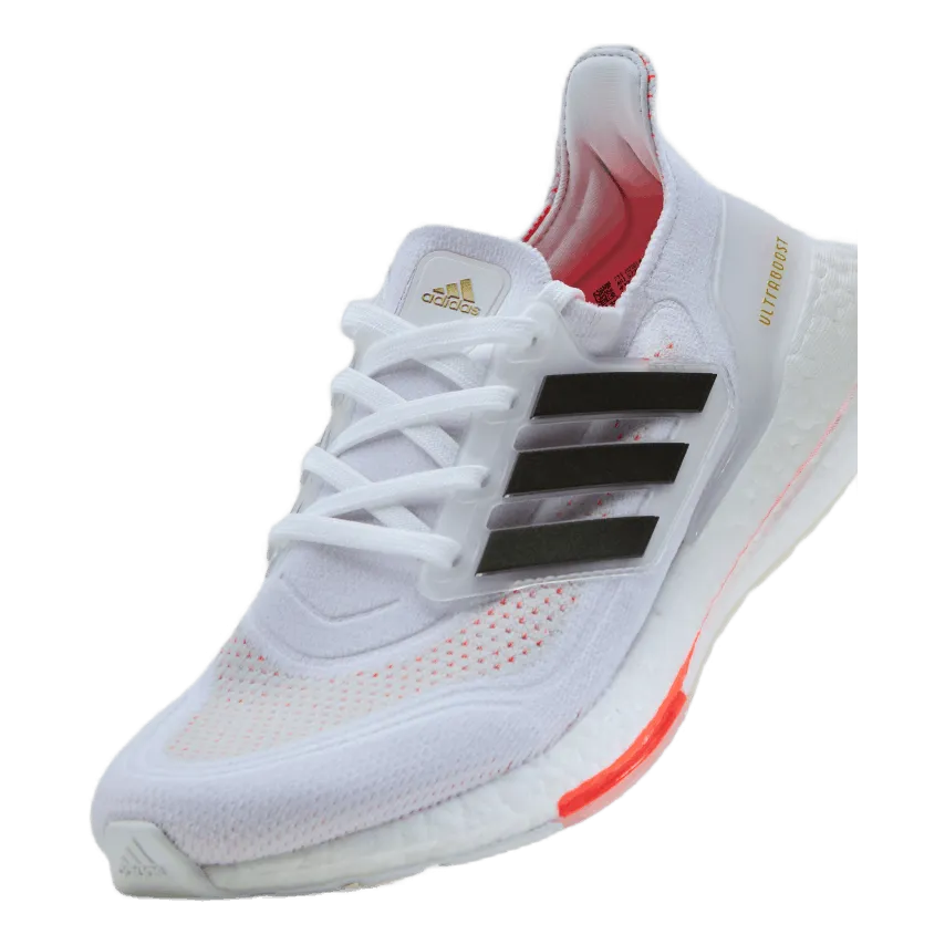 Ultraboost 21 Shoes Cloud White / Core Black / Solar Red