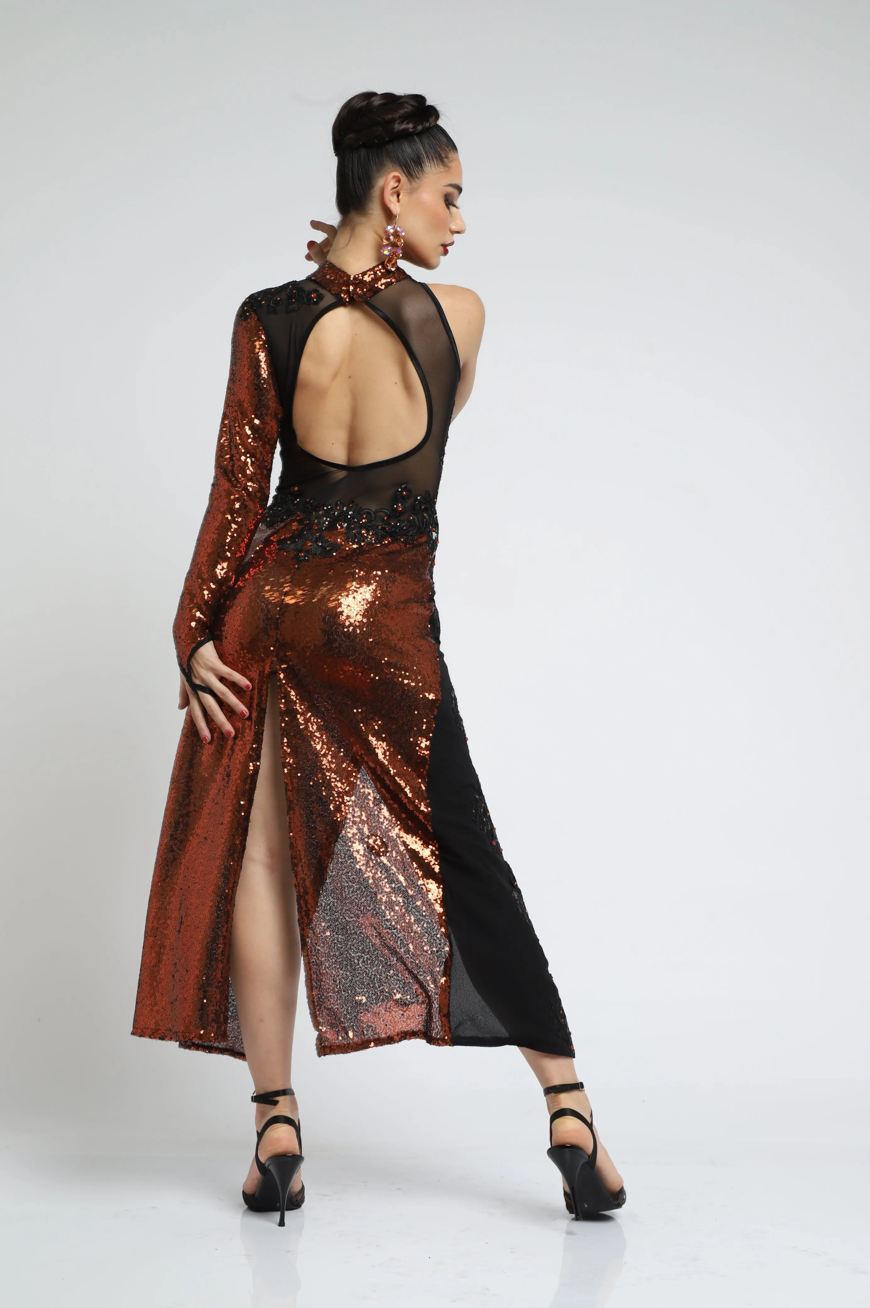 Vestido Tango Escenario SH1002